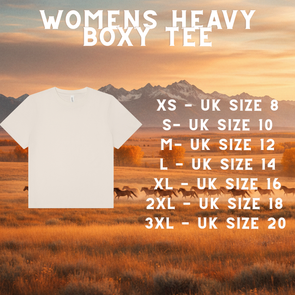 Basic Edit - Horseshoe Boxy Tee